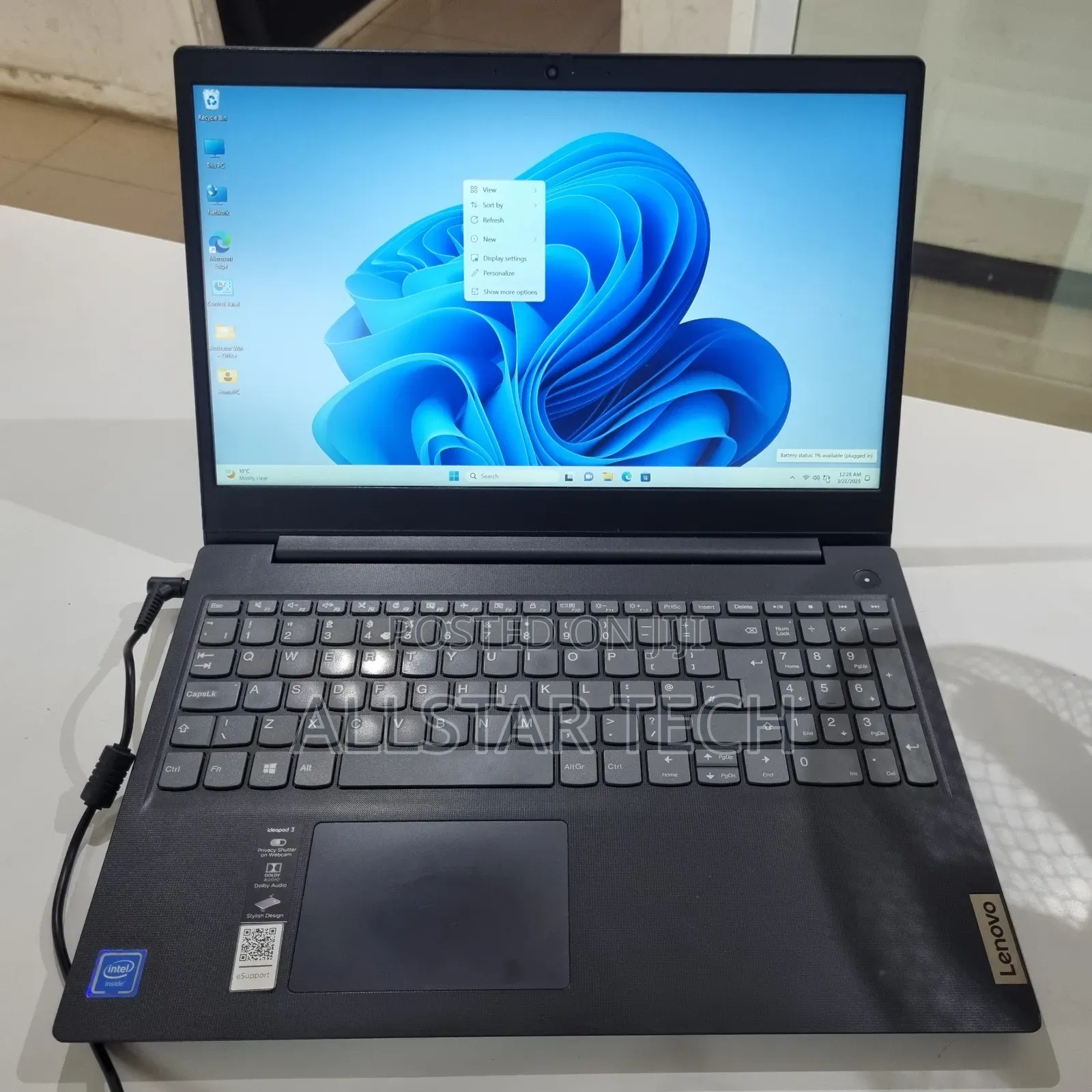 Laptop Lenovo Ideapad 3 4GB Intel Celeron HDD 1T