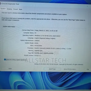 Laptop Lenovo Ideapad 3 4GB Intel Celeron HDD 1T