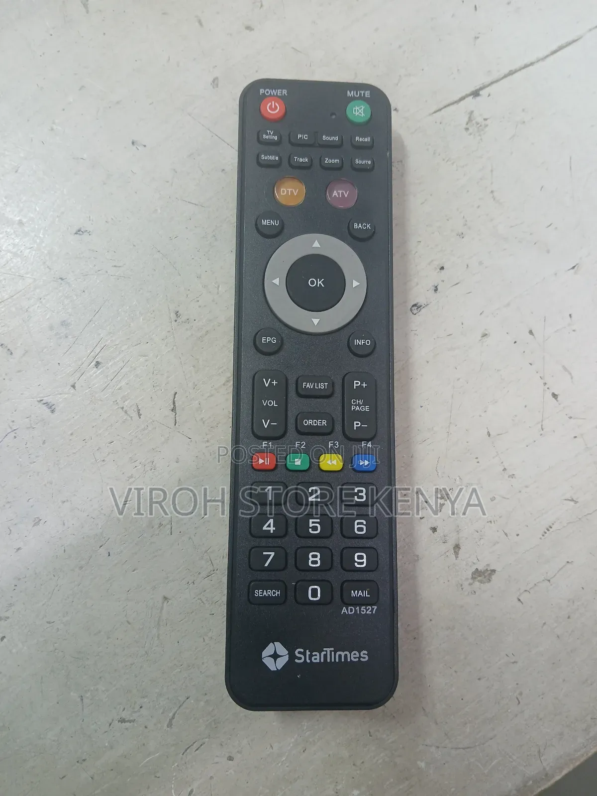 Startimes Remote + Free Batteries