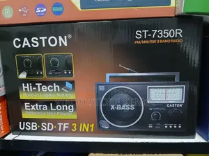 Caston 7350r Original Rechargeable Radio