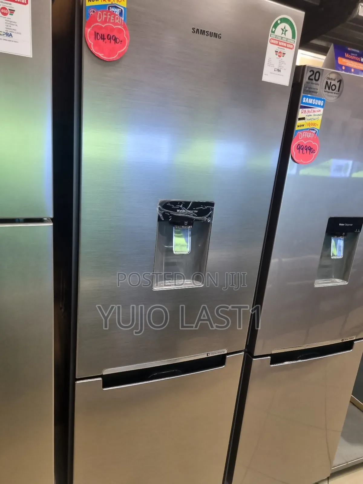 Samsung Bottom Mount Freezer Refrigerator Rb33j3611s9