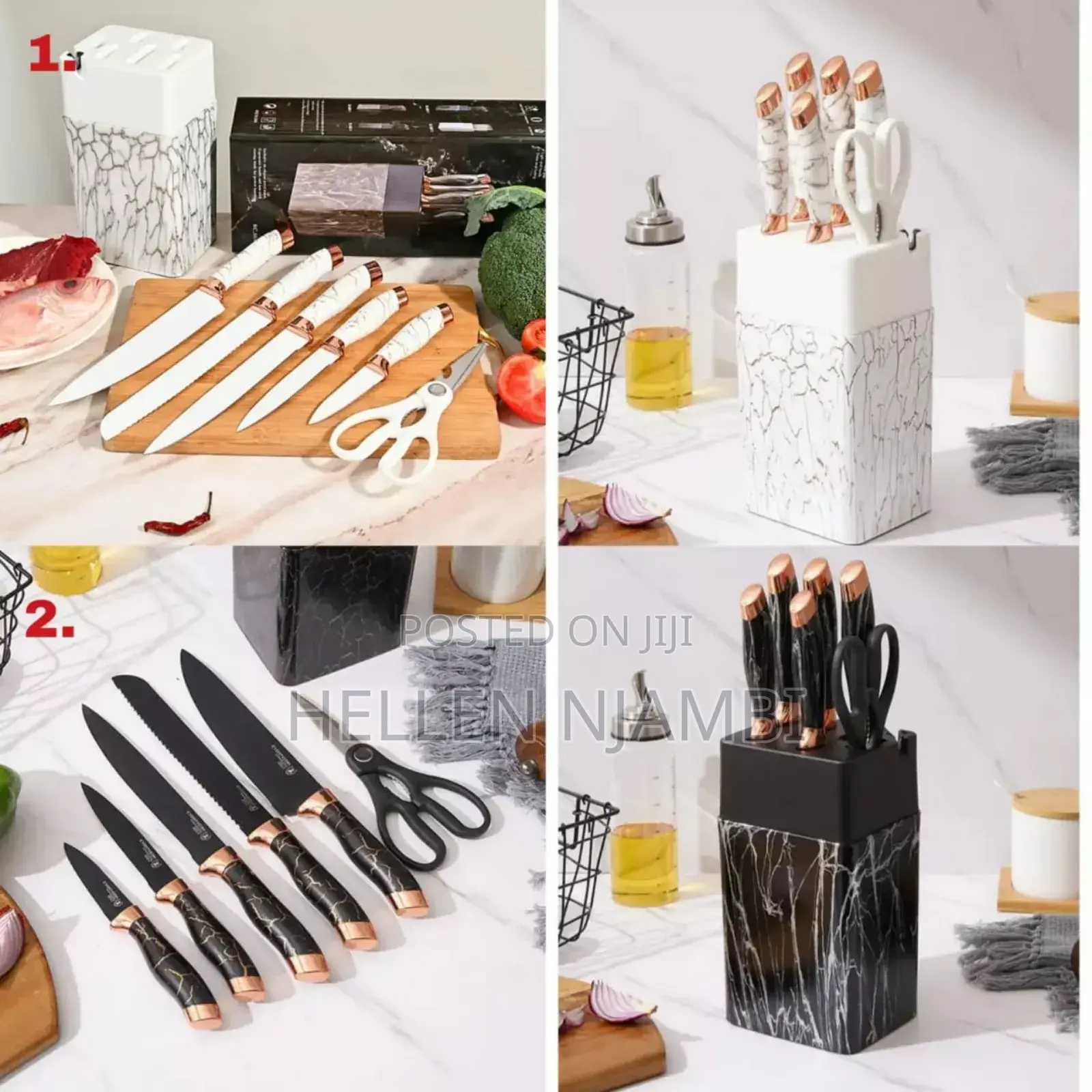 7 PCS Kitchen Knife Set