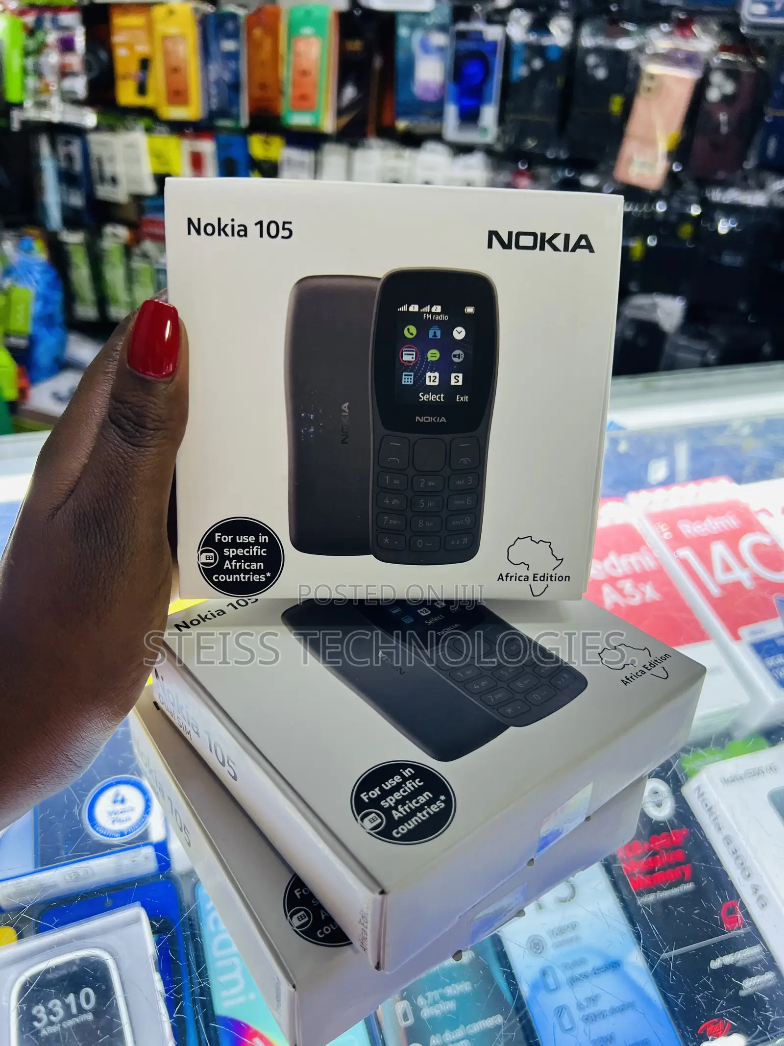 New Nokia 105 Black
