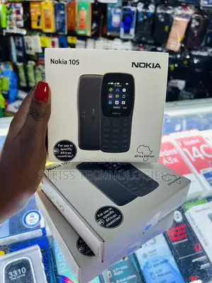New Nokia 105 Black