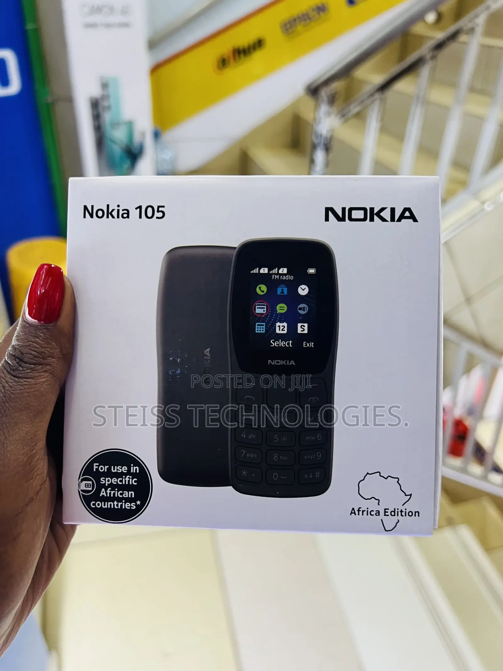 New Nokia 105 Black
