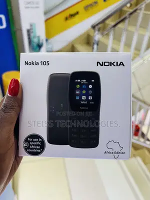 New Nokia 105 Black