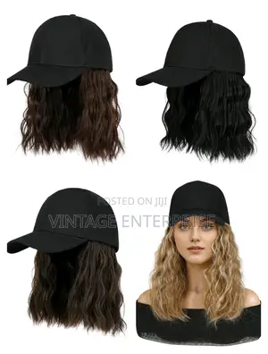 Hat Wig for Women