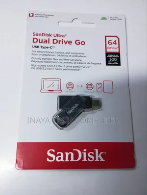 Sandisk 64gb Usb-C Dual Drive Go Flash Drive