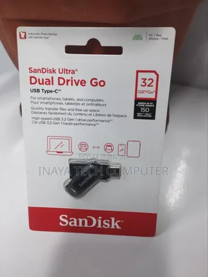 Sandisk 32gb Dual Drive Usb Type-C 150mbps Flash Drive