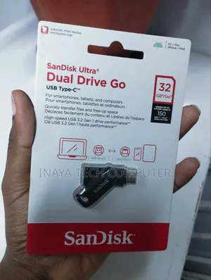 32gb Sandisk Ultra Dual Drive Go Flash Diskk