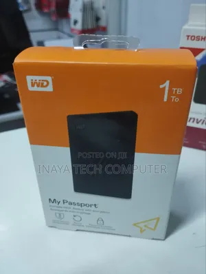 Wd 1tb My Passport Usb 3.2 External Hard Drive