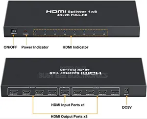 Hdmi Splitter 8-Way