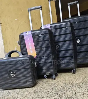 4 in 1fashion Travel Suitcases - Unbreakable Rubber Design