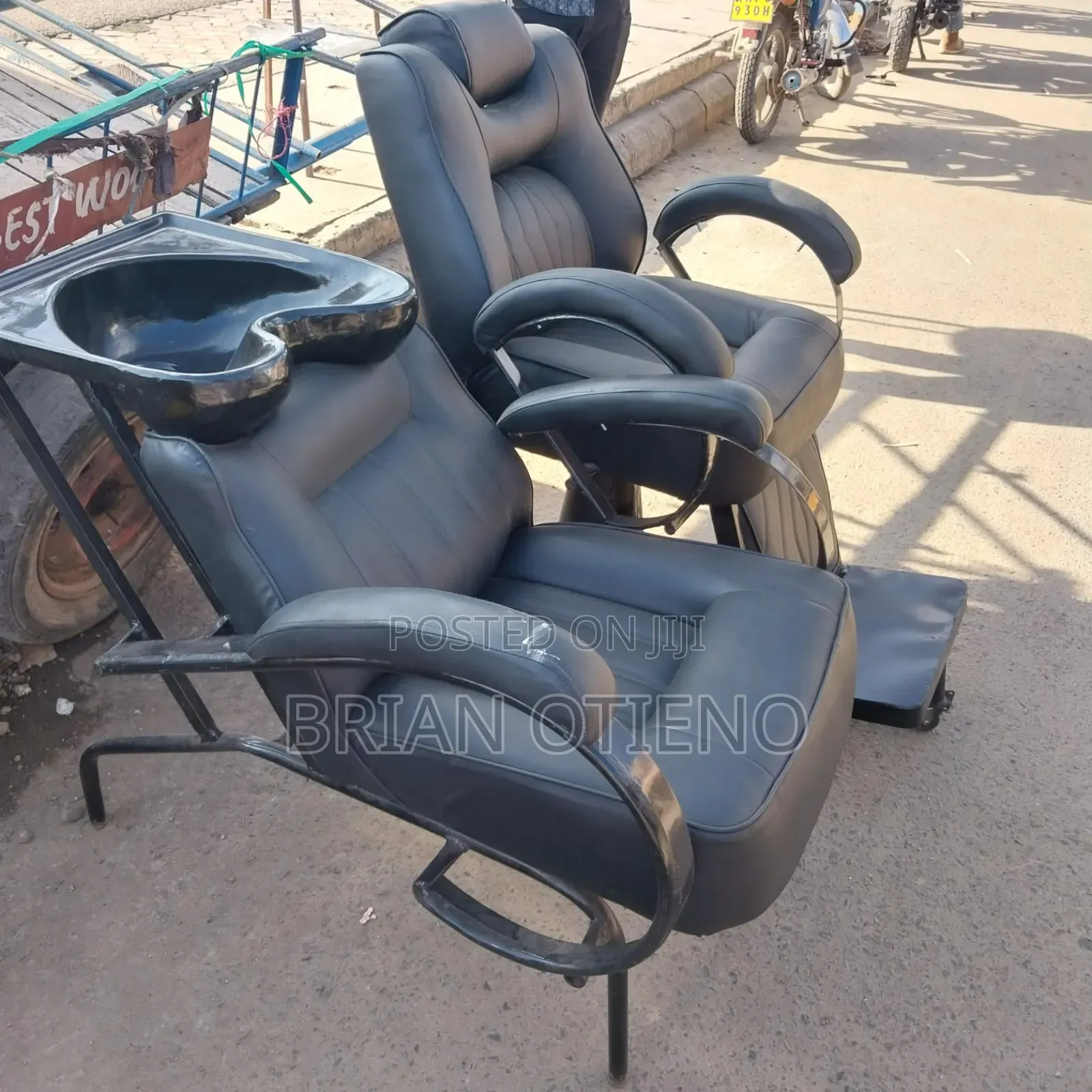 Barber Chairs/ Sink