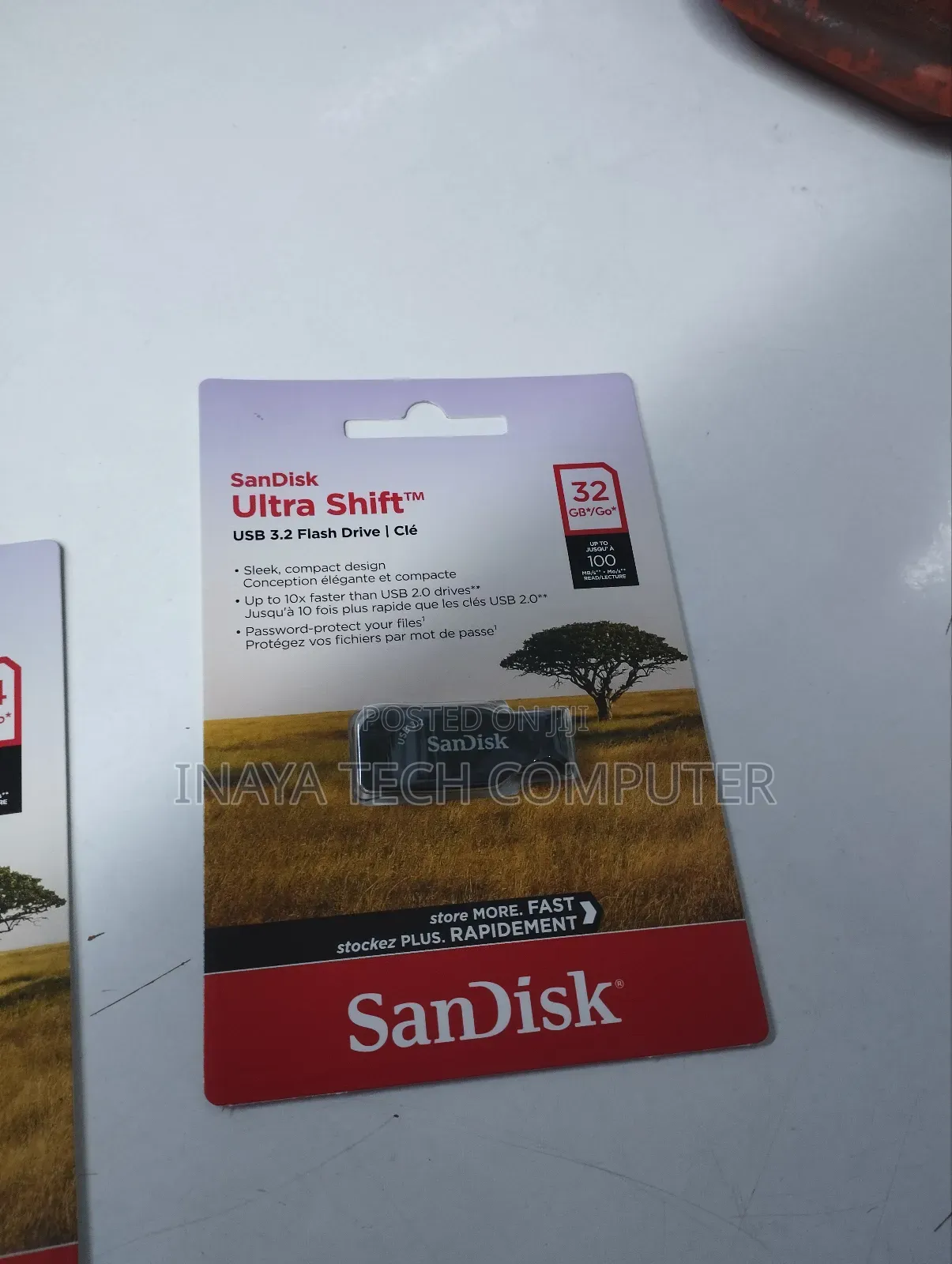 Sandisk Ultra Shift 32gb Black Usb 3.2 Gen 1 Flash Drive