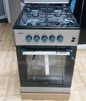 Mika 50 by 60 3gas+ 1electric Standing Cooker Mst5060p33ebl