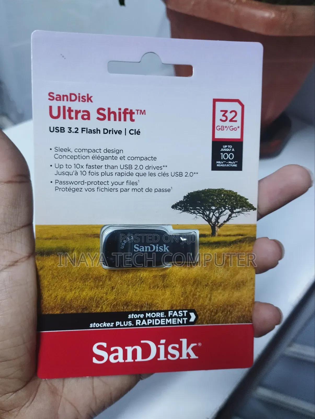 Sandisk 32gb Ulra Shift Flash Disk