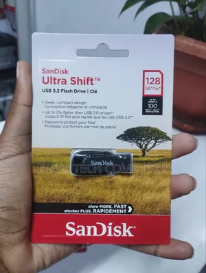 Sandisk Ultra Shift 128gb Black Usb Flash Drive