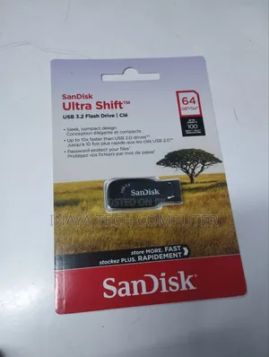 Sandisk 64gb 100mbps Ultra Shift Flash Drive