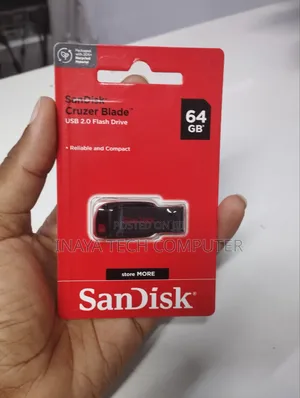 Sandisk Cruzer Blade Usb Flash Drive 64gb