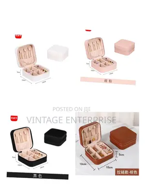 Portable Jewelry Travel Storage Box