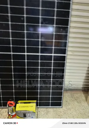 Dc Submersible Pump 12v and Solar Panel, 200 Watts