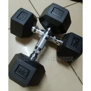 5kg Weights Hexagon Dumbell
