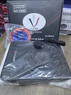 Vlang 1800watts Powerful Underseat Subwoofer