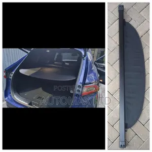 Zsu65w/60: Toyota Harrier, Black Retractable Ex-Japan Boot Cover