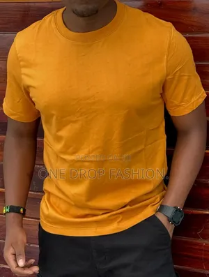 Mustard/White T-Shirts