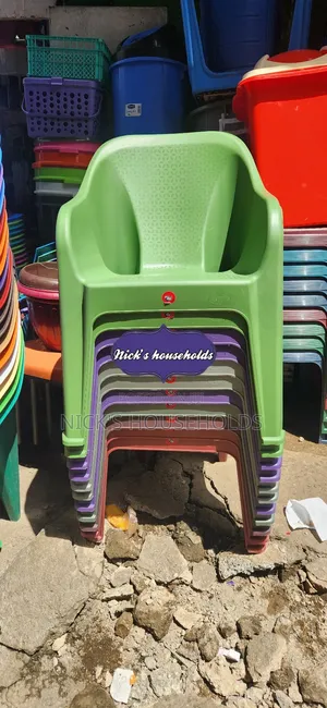 Kifaru Plastic Chairs Available