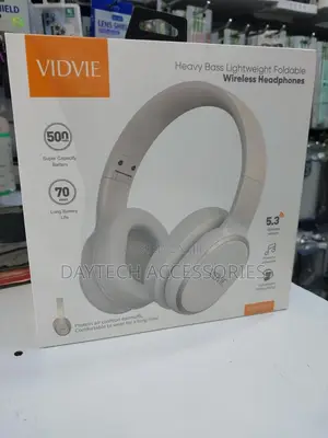 Vidvie Heavy Bass Lightweight Foldable Wireless Headphones