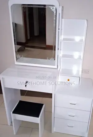 Dressing Table With Sliding Mirror