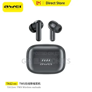 Awei Ta12 Anc TWS Wireless Earbud Bluetooth V5.4.