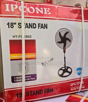 Standing Fan 18inches Black