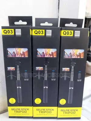 Q03 Bluetooth Remote Control Tripod Selfie Stick