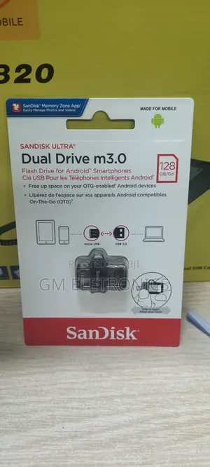 128gb Dual Drive M3.0 for Android Devices and Computers