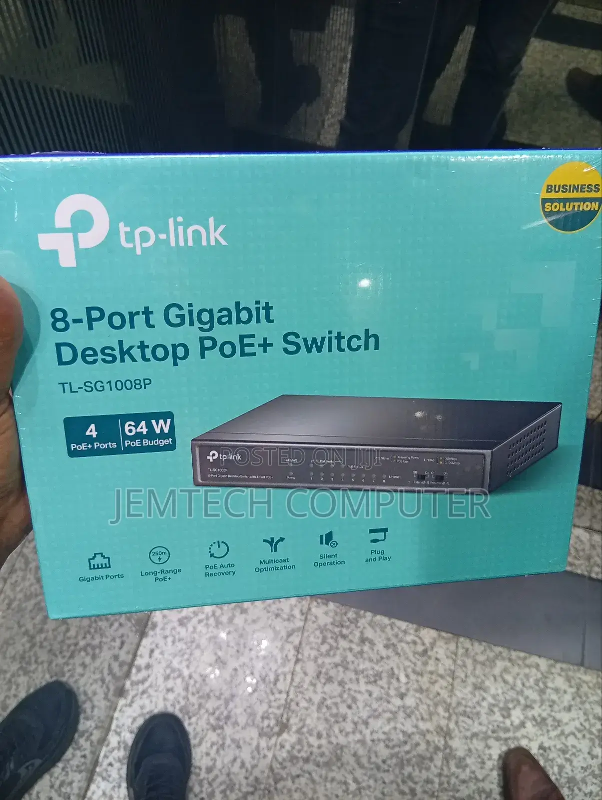 Tp-Link Sg1008p ^Tp-Link Sg1008p Gigabit Poe 8 Port Switch