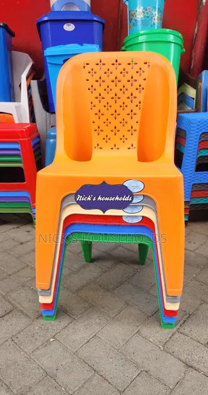 Pale Silver Skyplast Plastic Chair With Arms