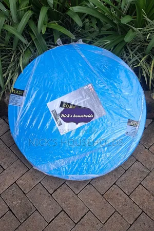 Blue Complast Round Plastic Table