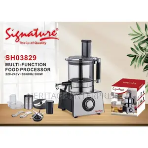 Food Processor, Signature Processor
