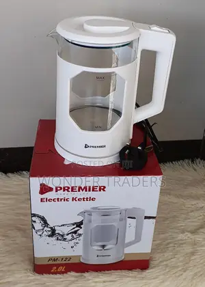Premier Glass Kettle* 
Capacity: 2ltrs