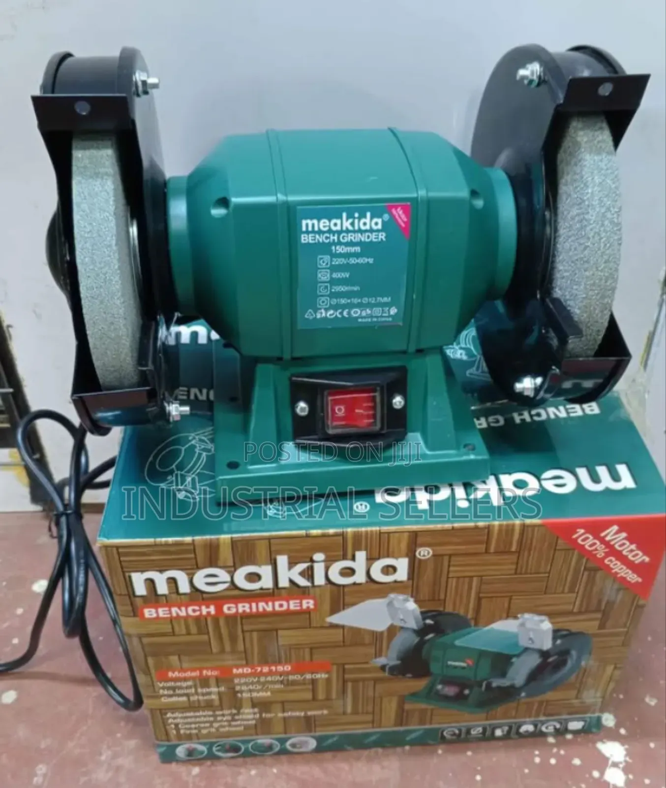 Quality Meakida Bench Grinder