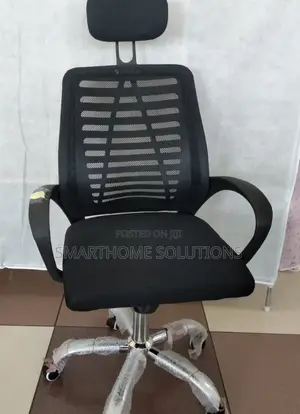 Secretarial Mesh Comfy Office Chair Plus Headrest a/07h