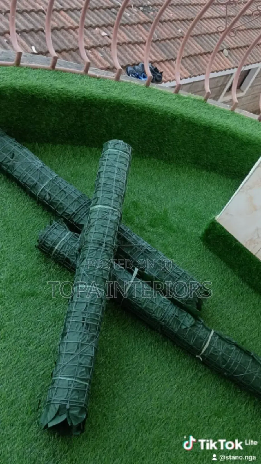 Balcony Floor Grass Mats and Artificial Turf Grass Carpets