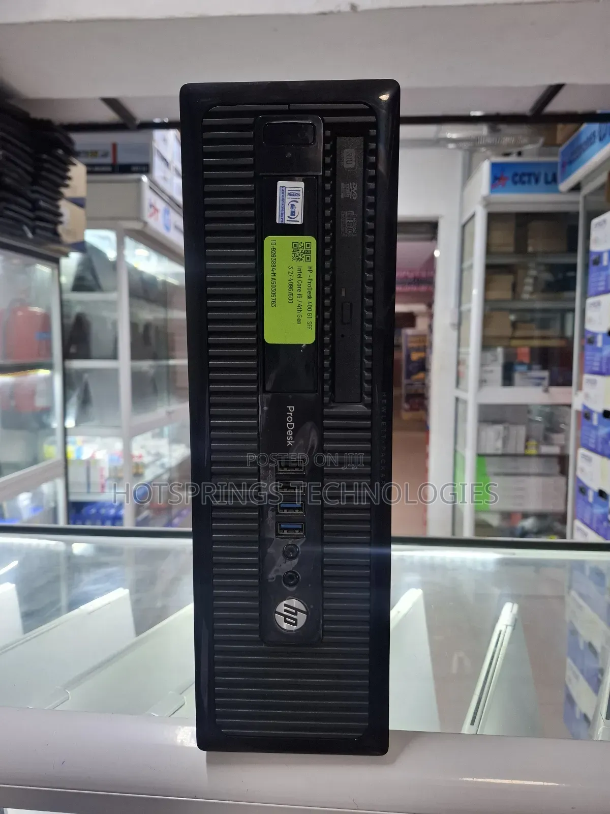 Desktop Computer HP EliteDesk 800 4GB Intel Core I5 HDD 500GB