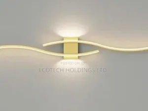 Modern Led Double Curves Wall Light Tf5hv