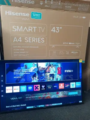 Hisense 43a4kken Smart Frameless A4 2025 |43-Inch Quality Tv