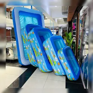 Summer Inflatable Swimming Pool for Kids With Electric Pump