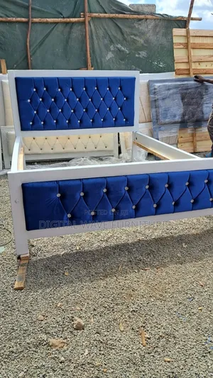 Bed Blue Colored 4x6